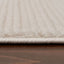 Carmel Cream Striped Rug | 6010