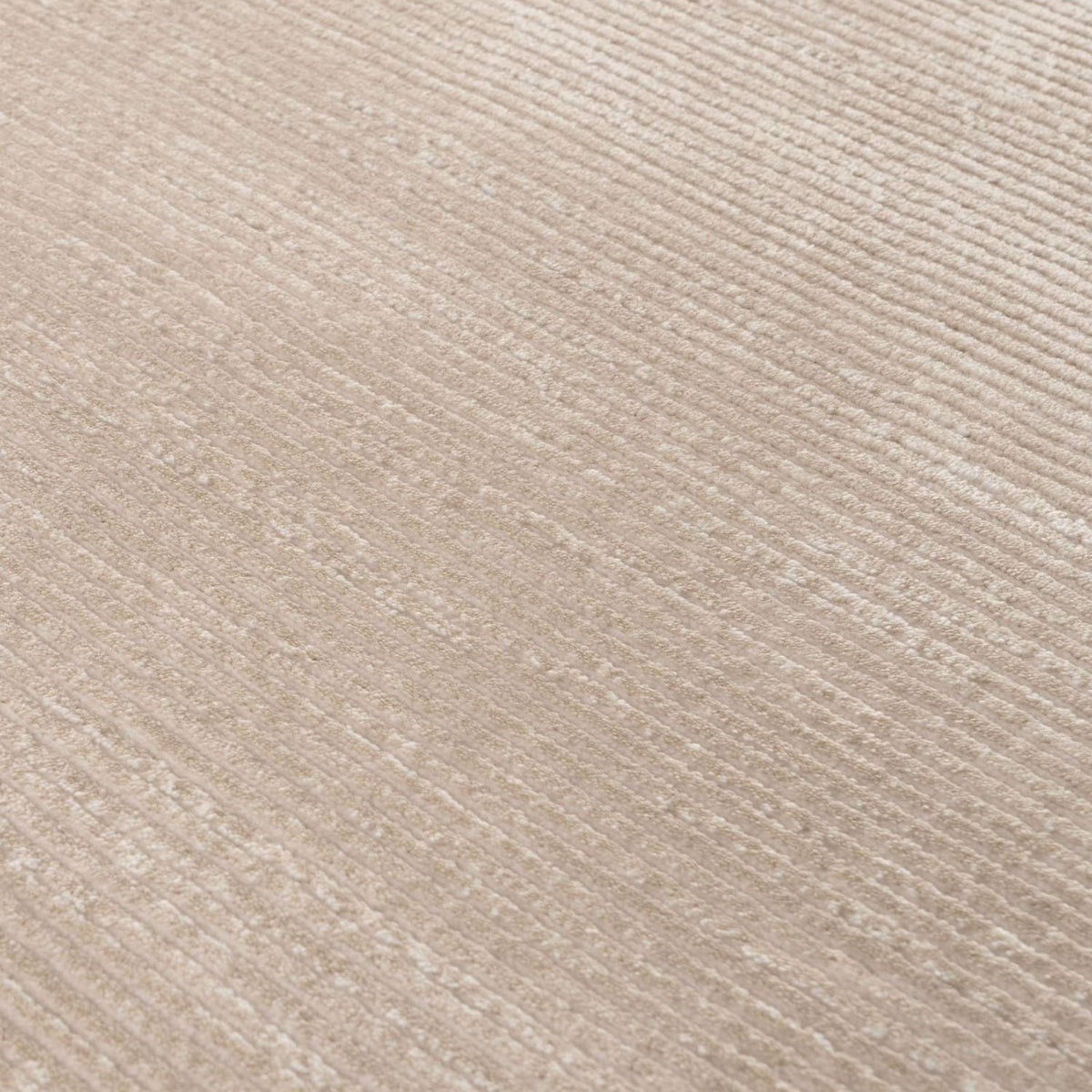 Carmel Beige-Cream Striped Rug | 6020