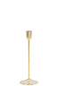 Candle stick 7,5x20,5 cm SERLA gold