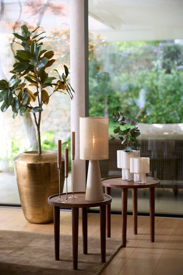 Candle stick 7,5x20,5 cm SERLA gold