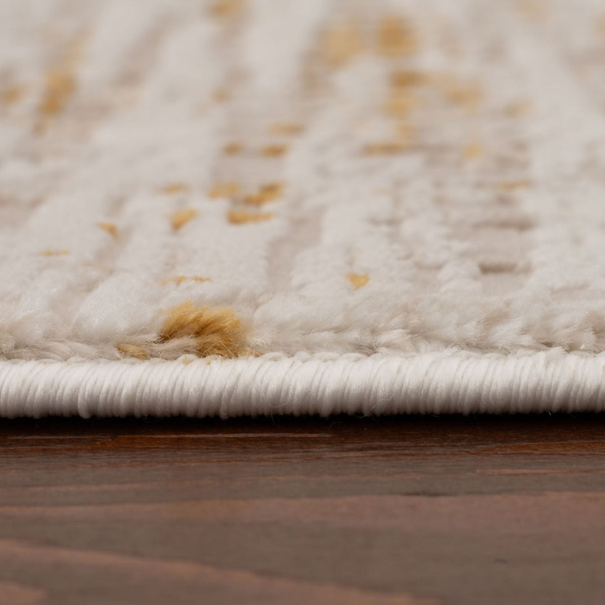 Carmel Cream-Gold Abstract Rug | 6030