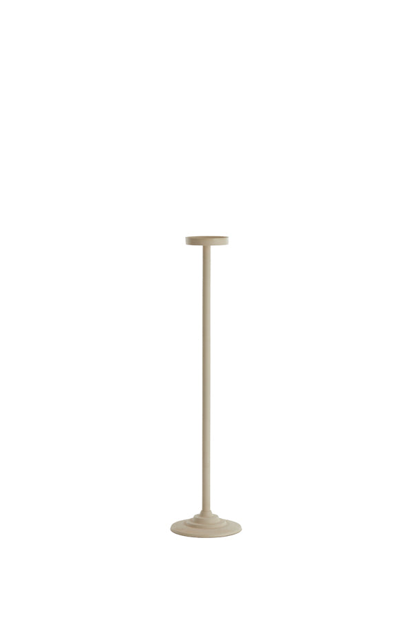 Candle holder 20x80 cm ZIYA cream