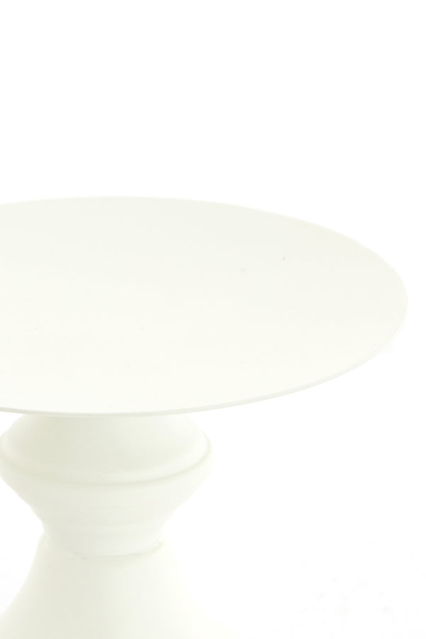 Candle holder 13,5x12,5 cm POZZO cream