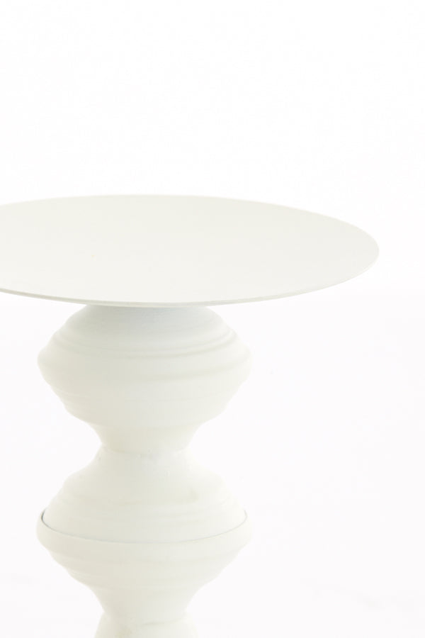 Candle holder 13,5x18,5 cm POZZO cream