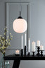 Candle stick 8x4,5x20 cm OPPILO matt black