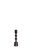 Candle stick 4,5x16 cm BABIMO shiny dark brown