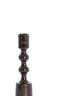 Candle stick 4,5x16 cm BABIMO shiny dark brown