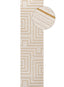 Carmel Cream-Gold Geometric Rug | 6040