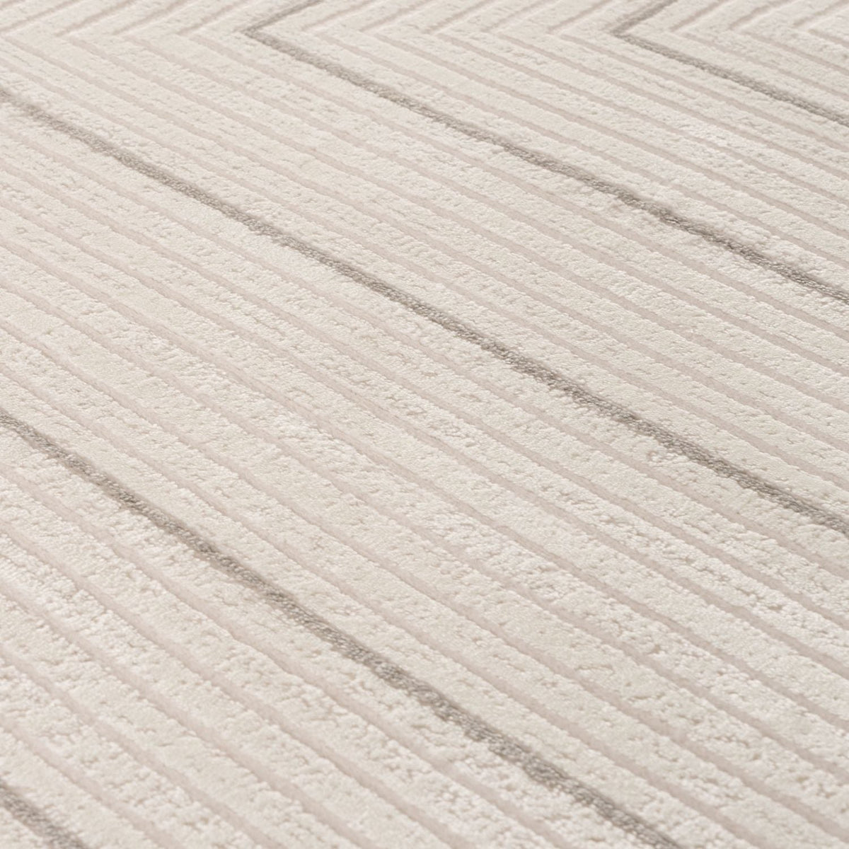 Carmel Cream-Grey Geometric Rug | 6040