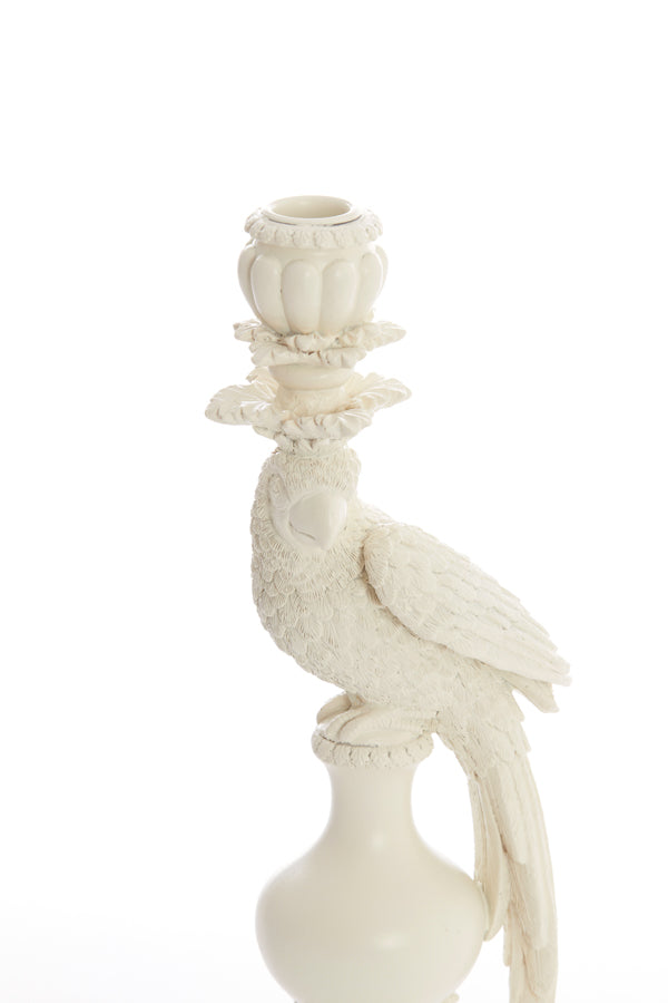 Candle stick 13x12x37,5 cm NYASA cream