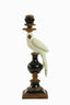 Candle stick 13x12x37,5 cm NYASA antique bronze-black-cream