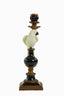 Candle stick 13x12x37,5 cm NYASA antique bronze-black-cream