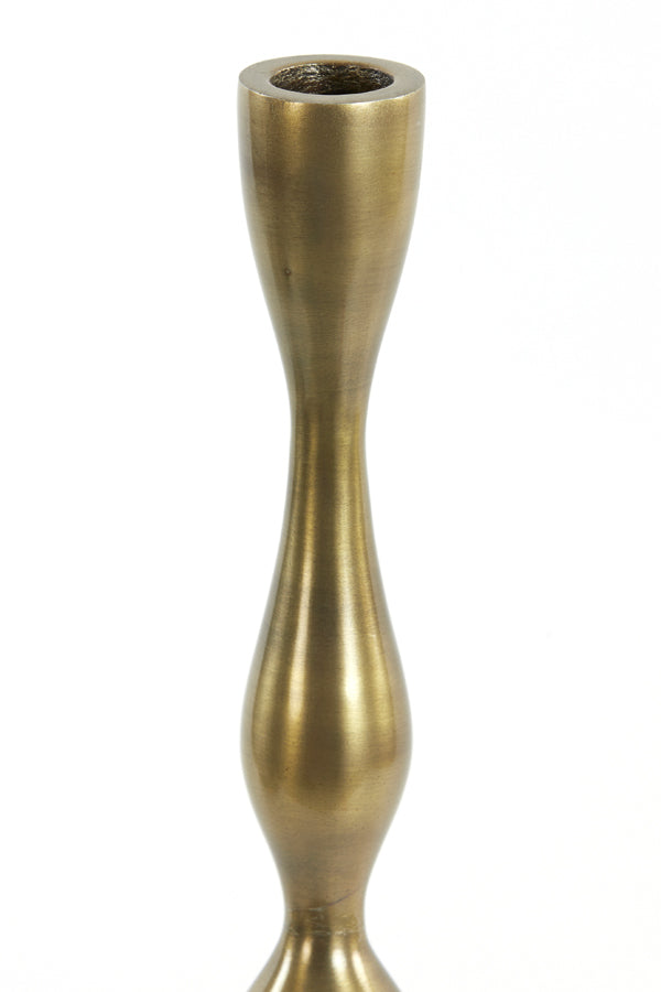 Candle stick 10x60 cm PALUNO antique bronze