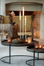 Candle stick 10,5x40 cm ICARUS cream