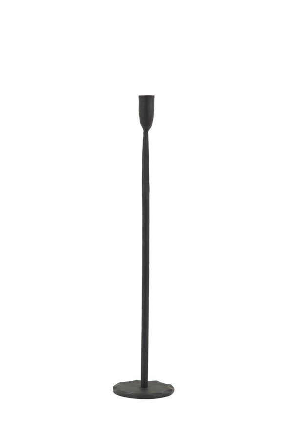 Candle stick 10,5x50 cm ICARUS matt black