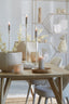 Candle stick 10,5x50 cm ICARUS cream