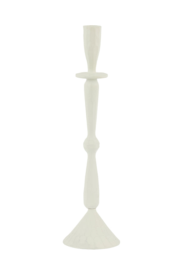 Candle stick 10,5x39 cm CASANDRA cream