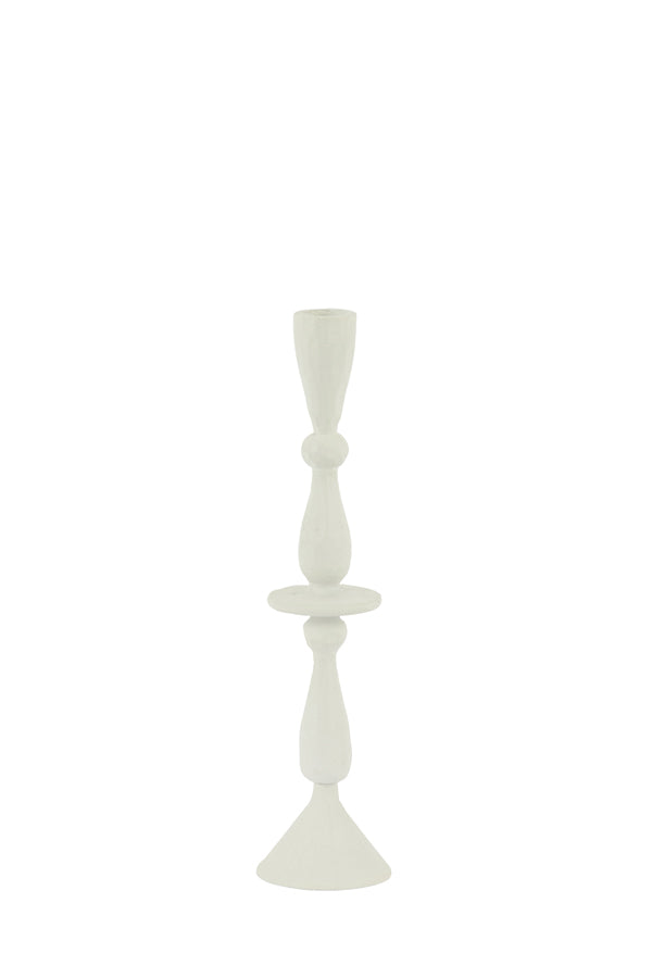 Candle stick 7x28,5 cm CASANDRA cream