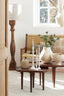 Candle stick 7x28,5 cm CASANDRA cream