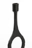 Candle stick 10x30 cm LAREDO matt black