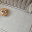 Carmel Cream-Beige Bordered Rug | 6060