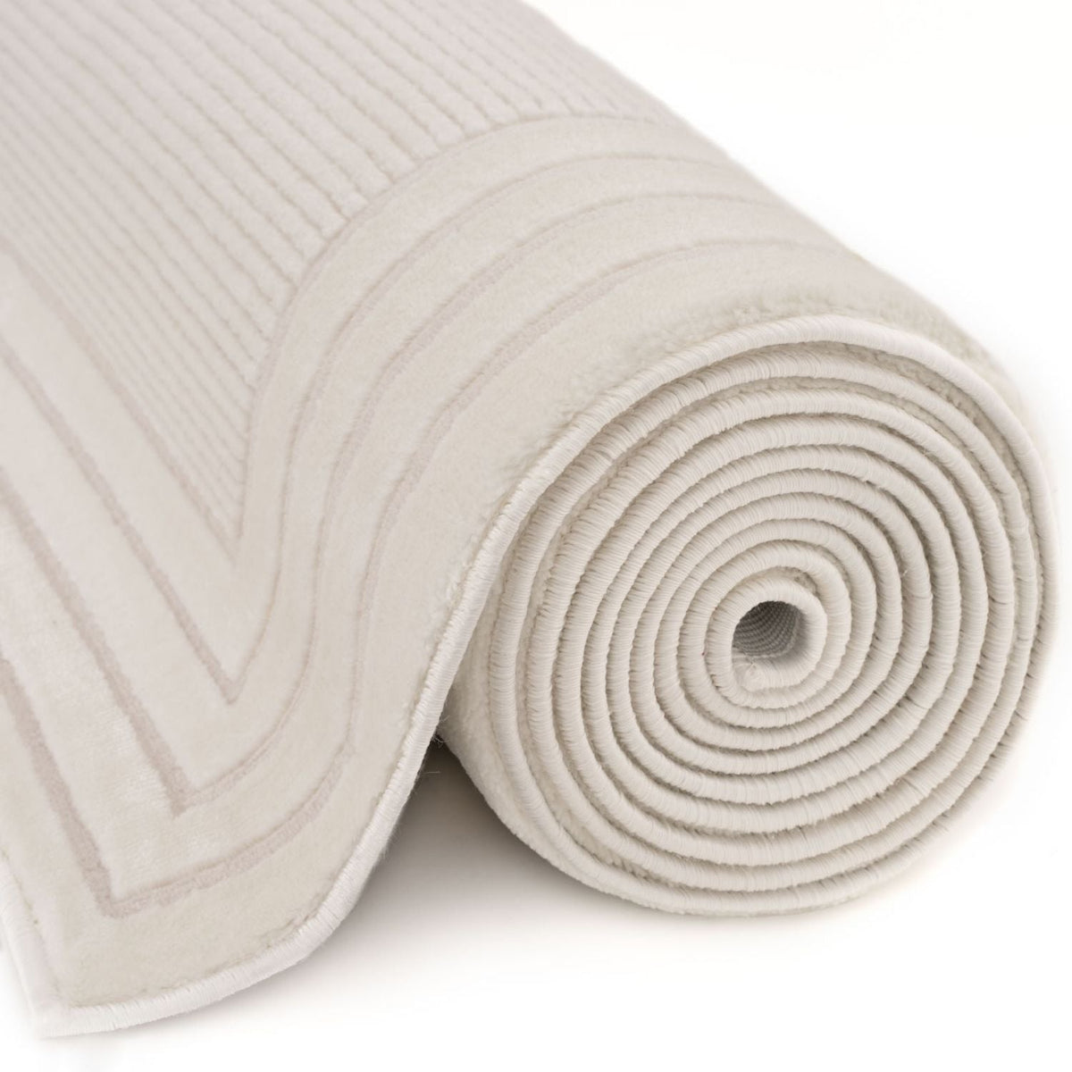 Carmel Cream Bordered Rug | 6060