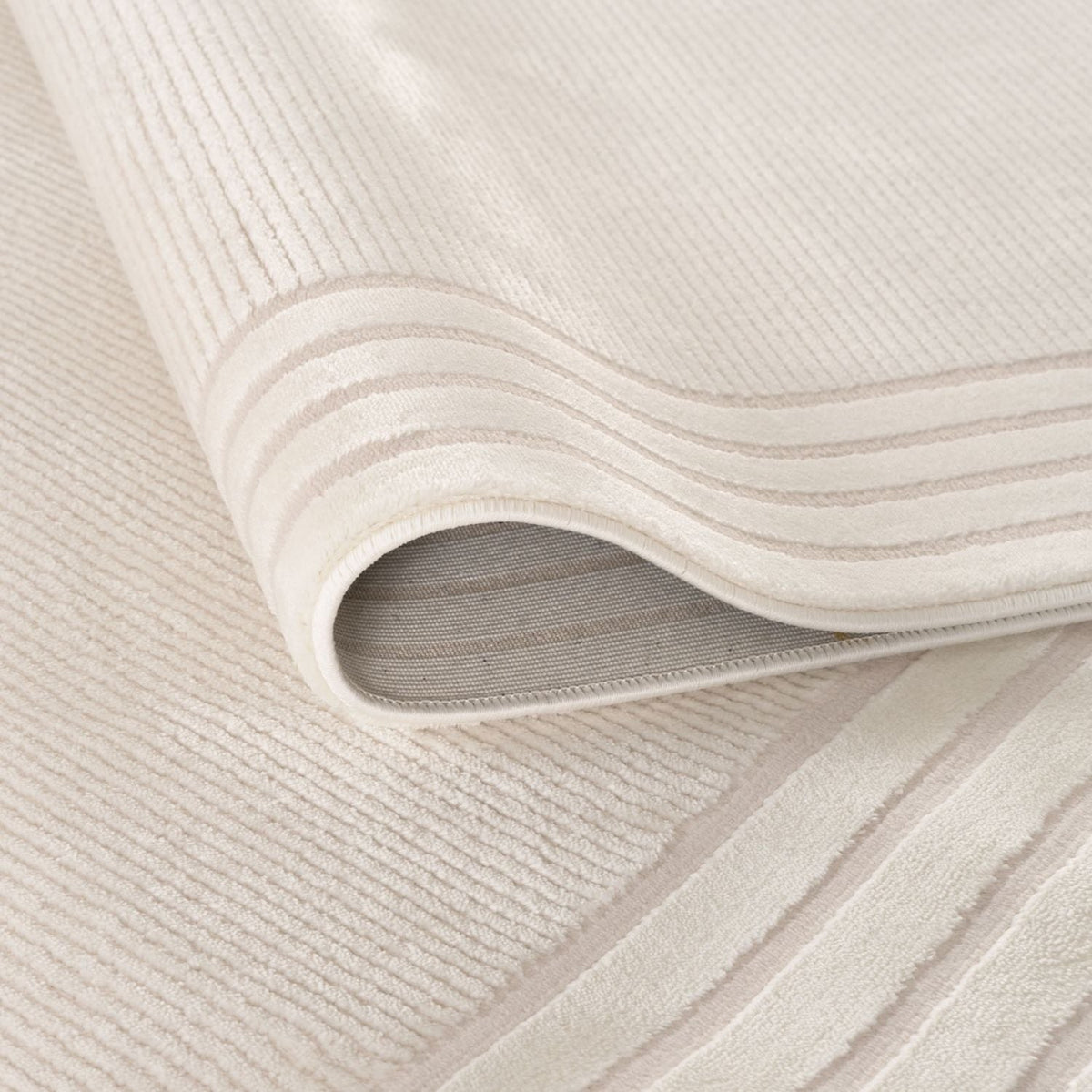 Carmel Cream Bordered Rug | 6060