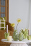 Candle stick 13x16 cm CACTUS ceramics light green