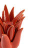 Candle stick 13x16 cm CACTUS ceramics orange