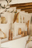 Candle stick 7,5x36 cm AFIFE wood natural