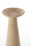 Candle holder 12,5x12x37 cm OTA sand+light brown spotted