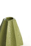 Candle stick 9x8,5x8,5 cm LIMNI green