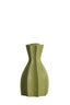 Candle stick 7x13 cm LIMNOS green