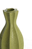 Candle stick 7x13 cm LIMNOS green