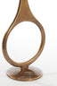 Candle stick 13x55 cm ANTIGA antique bronze