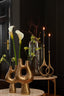 Candle stick 13x55 cm ANTIGA antique bronze
