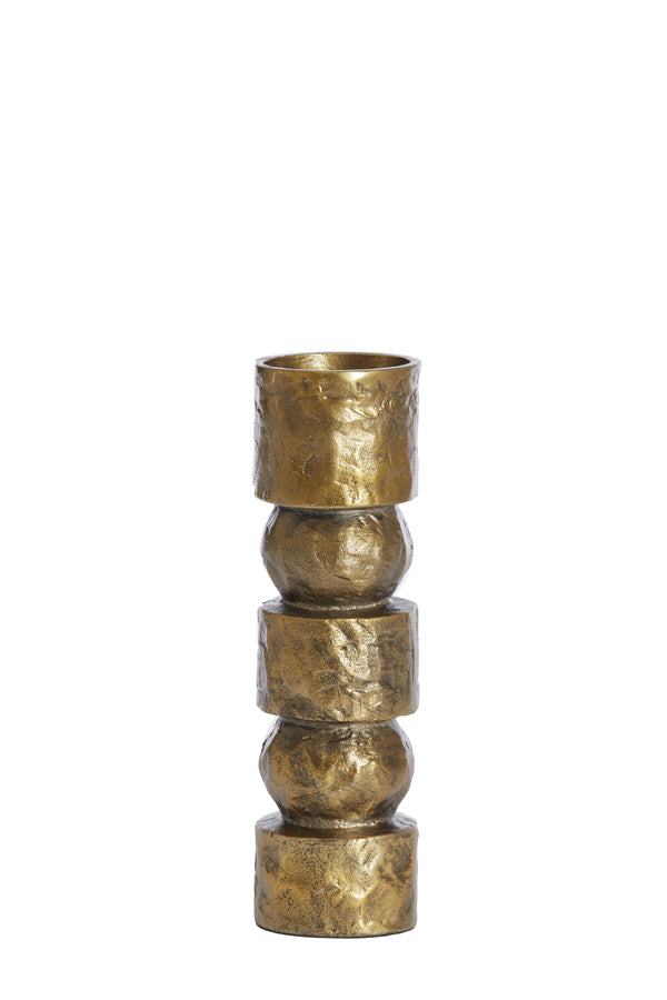 Candle holder 9x31 cm AKTA antique bronze