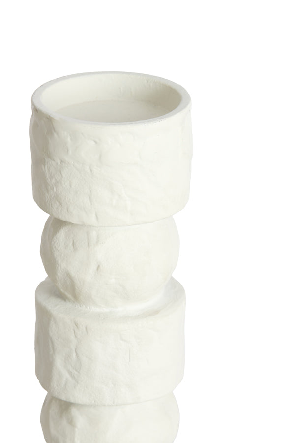Candle holder 9x41 cm AKTA cream