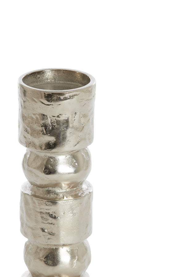 Candle holder 9x41 cm AKTA raw nickel