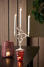 Candle stick 3L 26x11x42 cm JARDIA cream