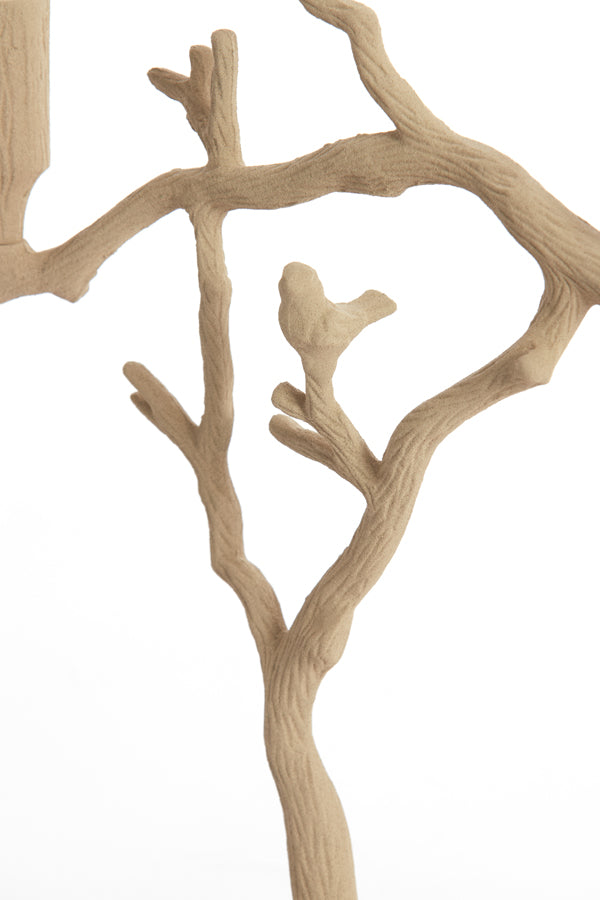 Candle stick 3L 26x11x42 cm JARDIA sand