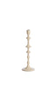 Candle stick 12x36 cm VICARI shiny cream