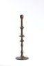 Candle stick 14x43 cm VICARI shiny brown