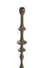 Candle stick 14x43 cm VICARI shiny brown