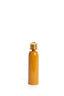 Candle stick 6,5x25 cm THAMYA ocher yellow+gold