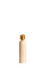 Candle stick 6,5x25 cm THAMYA sand+gold
