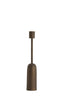 Candle stick 5x28 cm YASILO dark bronze