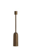 Candle stick 5x33,5 cm YASILO dark bronze