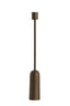 Candle stick 5x38 cm YASILO dark bronze