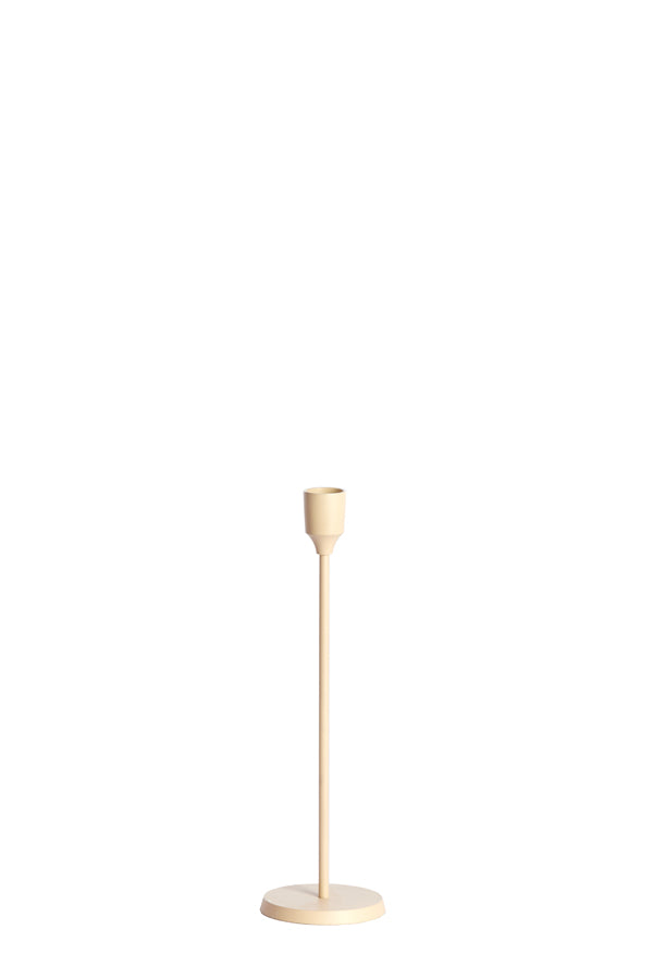 Candle stick 7,5x25,5 cm KAYIN matt cream